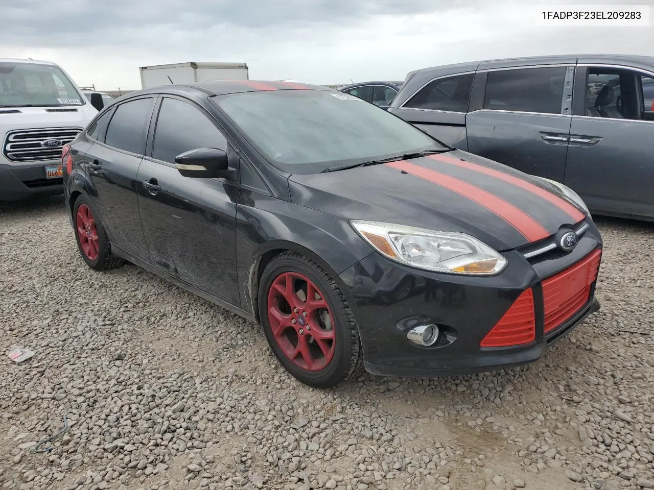 2014 Ford Focus Se VIN: 1FADP3F23EL209283 Lot: 72467264