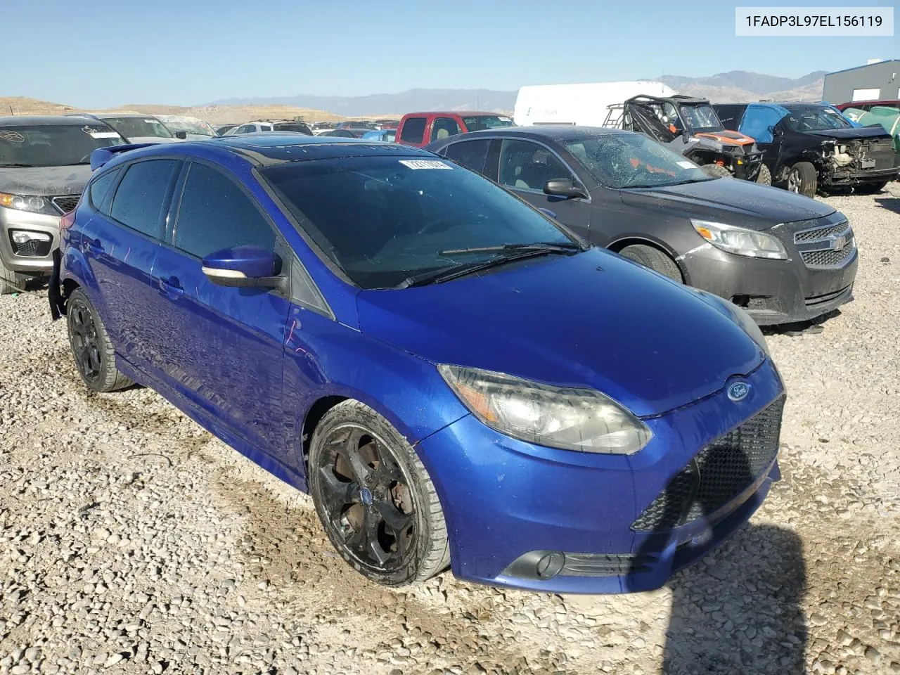 2014 Ford Focus St VIN: 1FADP3L97EL156119 Lot: 72711074