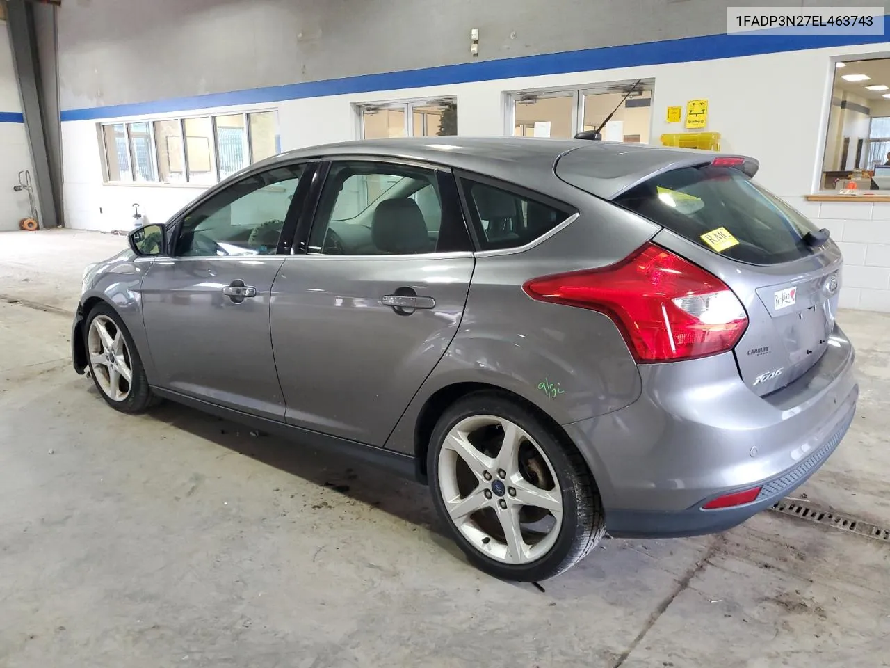 2014 Ford Focus Titanium VIN: 1FADP3N27EL463743 Lot: 72755514