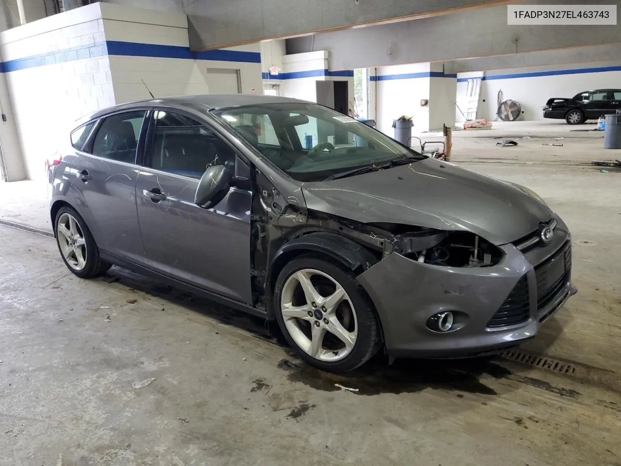 2014 Ford Focus Titanium VIN: 1FADP3N27EL463743 Lot: 72755514