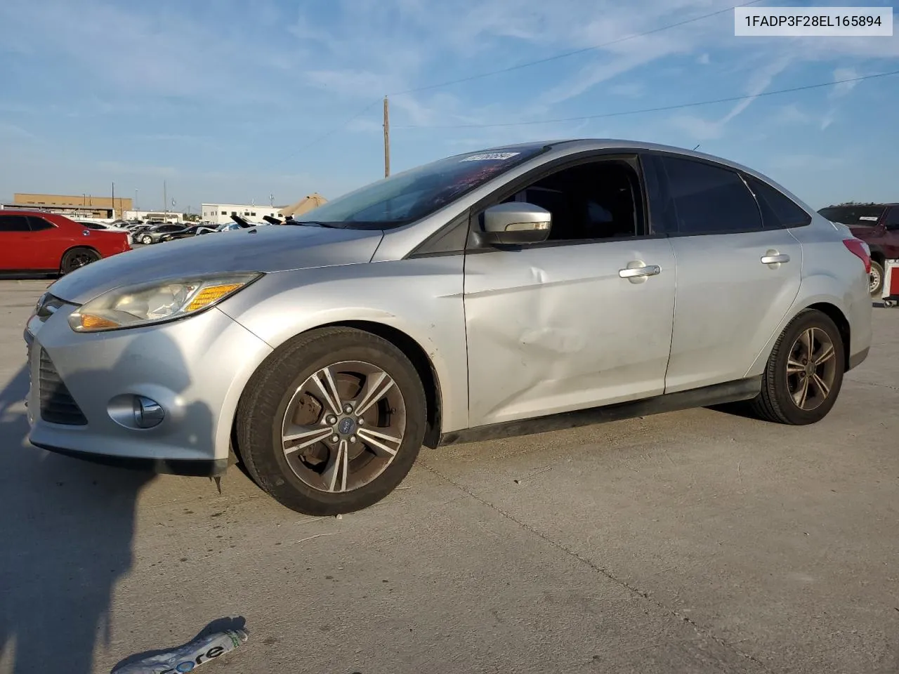 2014 Ford Focus Se VIN: 1FADP3F28EL165894 Lot: 72760684