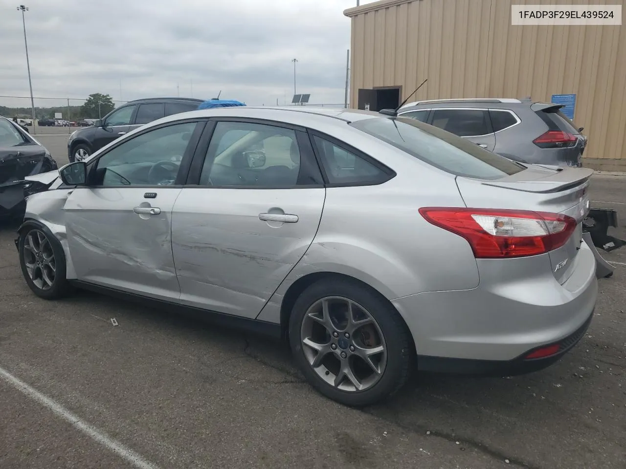 2014 Ford Focus Se VIN: 1FADP3F29EL439524 Lot: 72763044