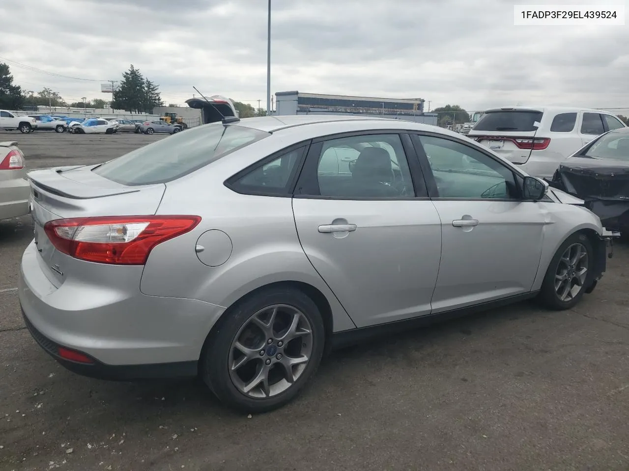 2014 Ford Focus Se VIN: 1FADP3F29EL439524 Lot: 72763044