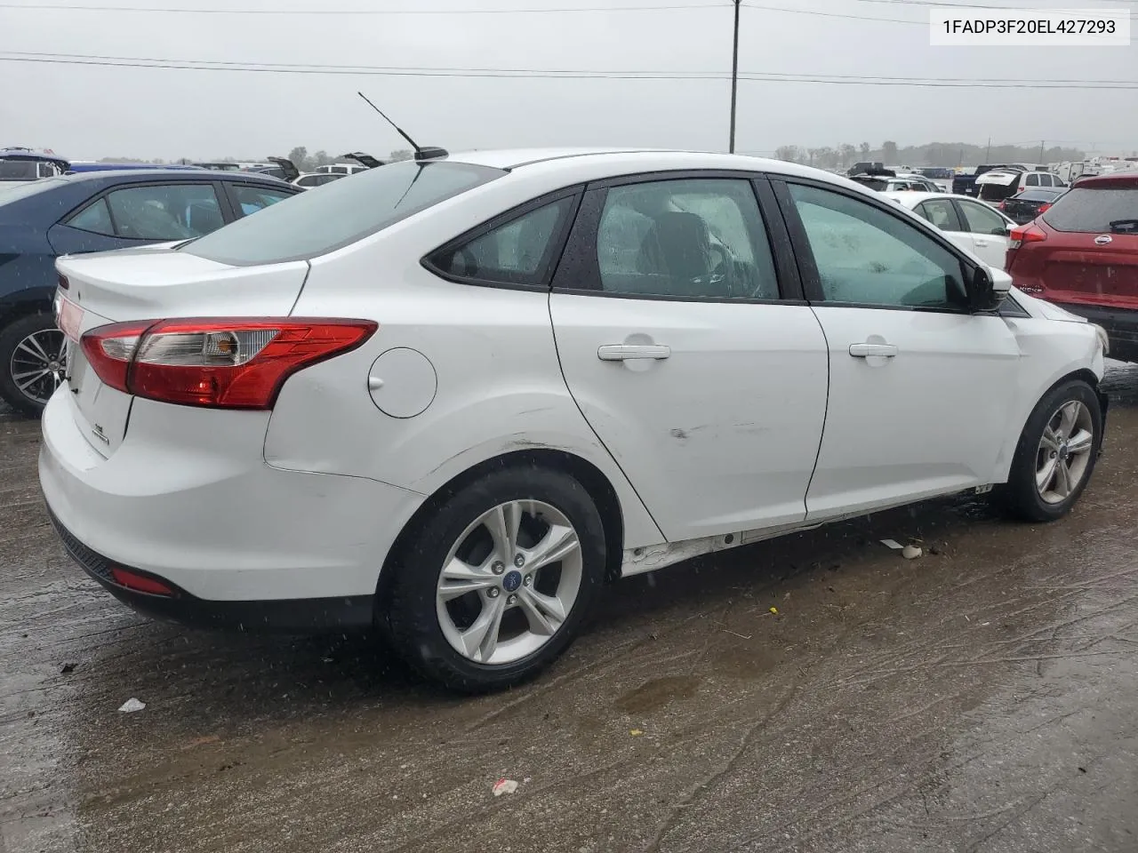 2014 Ford Focus Se VIN: 1FADP3F20EL427293 Lot: 72800044