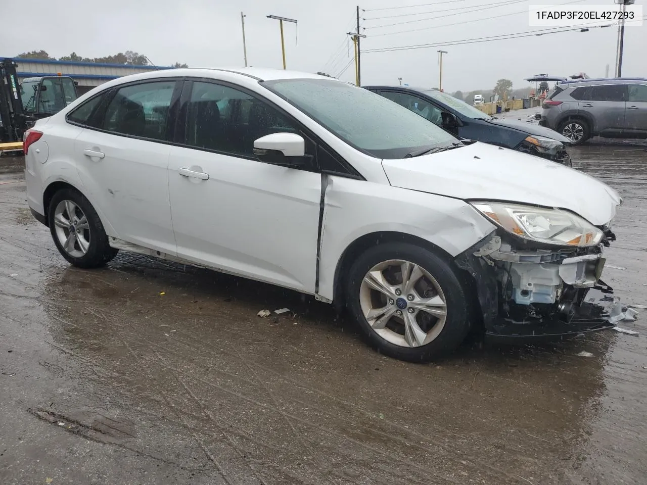 2014 Ford Focus Se VIN: 1FADP3F20EL427293 Lot: 72800044