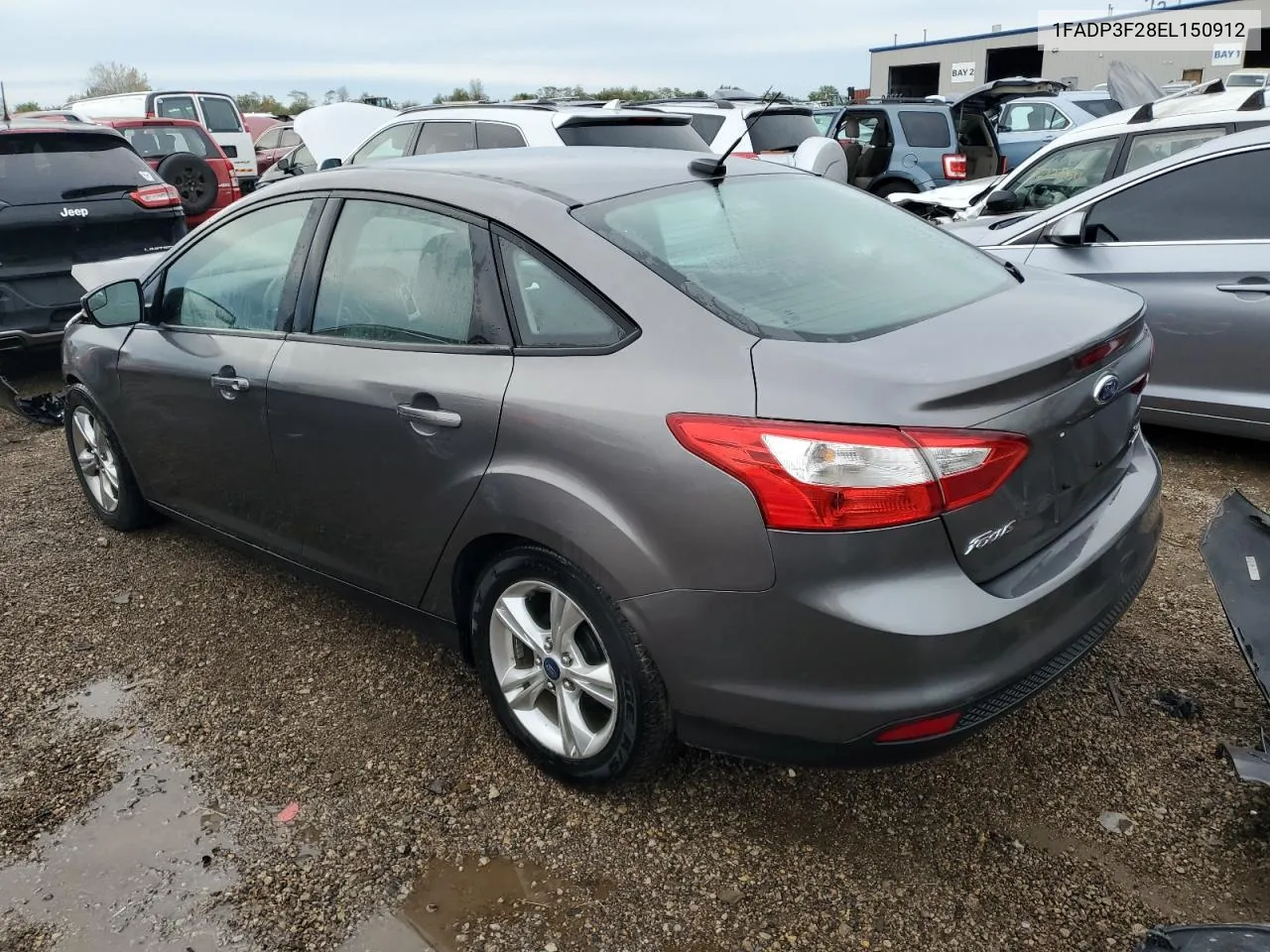 2014 Ford Focus Se VIN: 1FADP3F28EL150912 Lot: 72823044