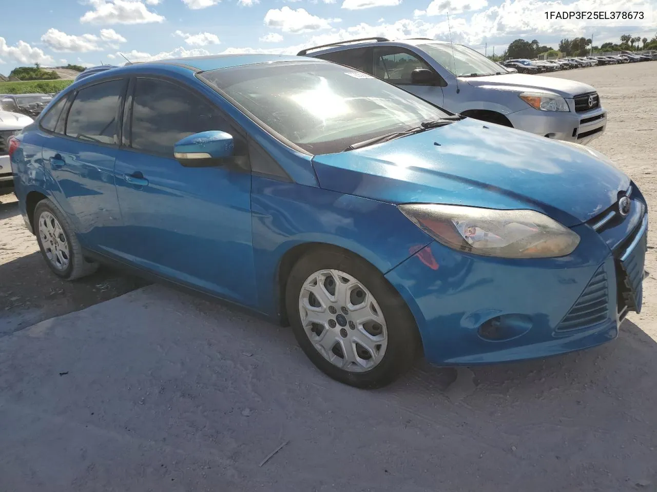 2014 Ford Focus Se VIN: 1FADP3F25EL378673 Lot: 72859284