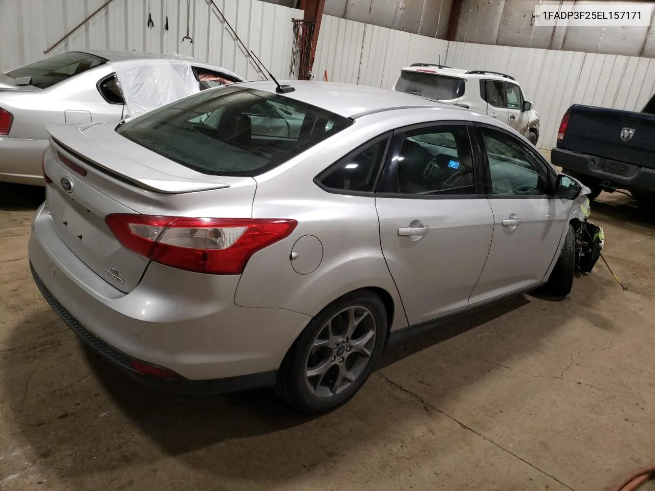 2014 Ford Focus Se VIN: 1FADP3F25EL157171 Lot: 72976994