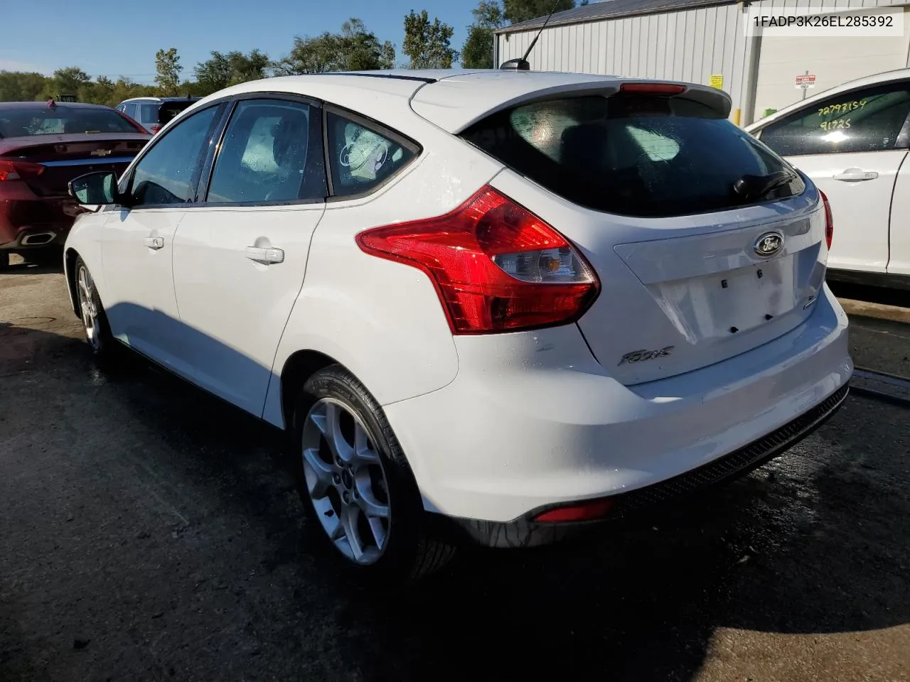 2014 Ford Focus Se VIN: 1FADP3K26EL285392 Lot: 72977474