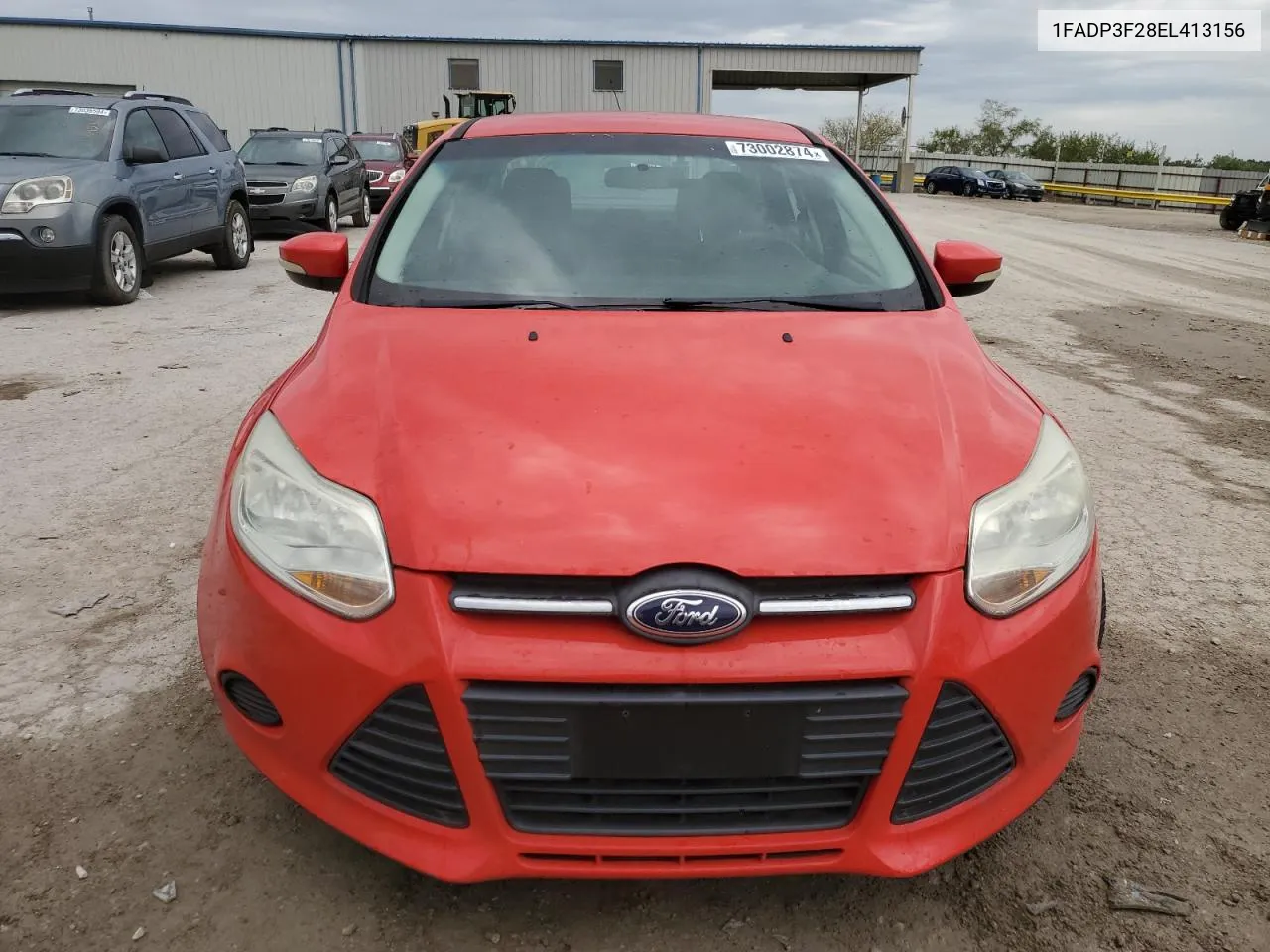 2014 Ford Focus Se VIN: 1FADP3F28EL413156 Lot: 73002874