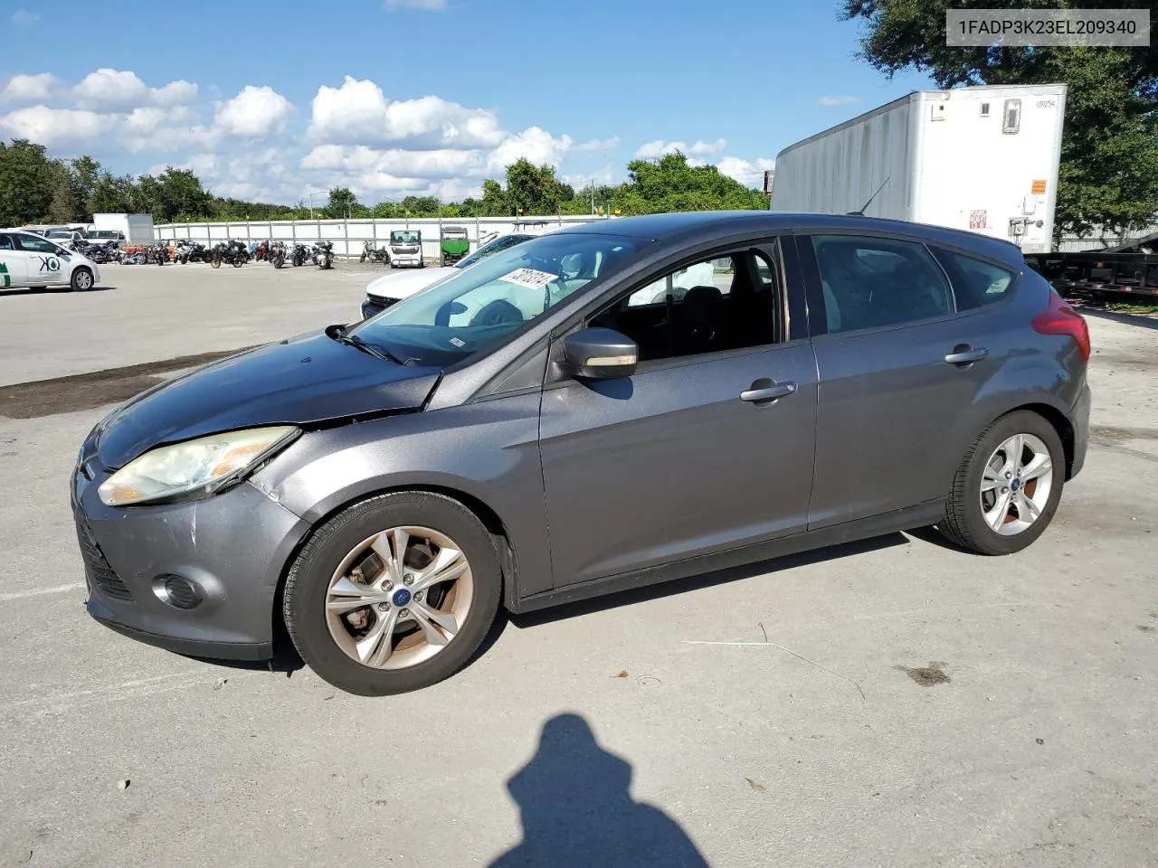 2014 Ford Focus Se VIN: 1FADP3K23EL209340 Lot: 73013314