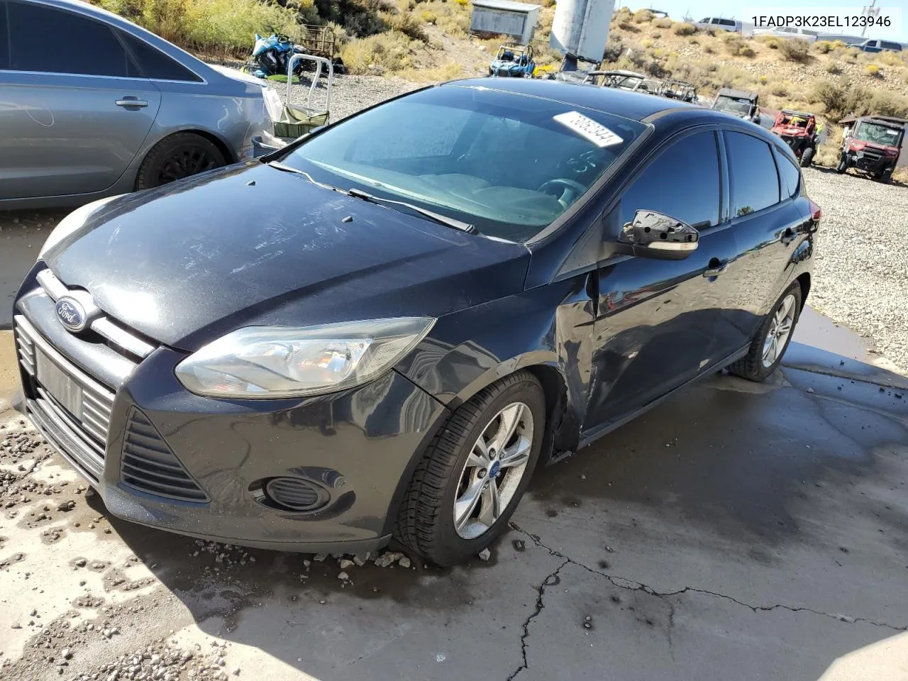 2014 Ford Focus Se VIN: 1FADP3K23EL123946 Lot: 73052344