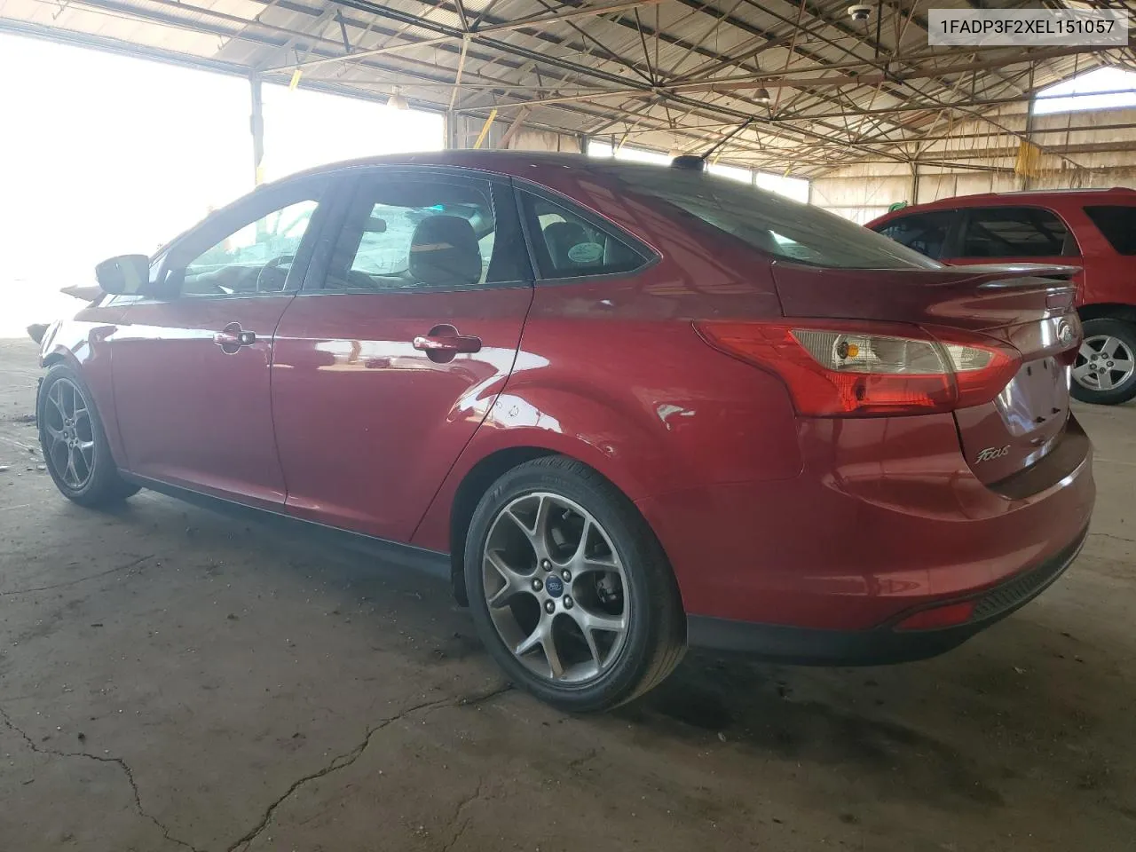 2014 Ford Focus Se VIN: 1FADP3F2XEL151057 Lot: 73061034