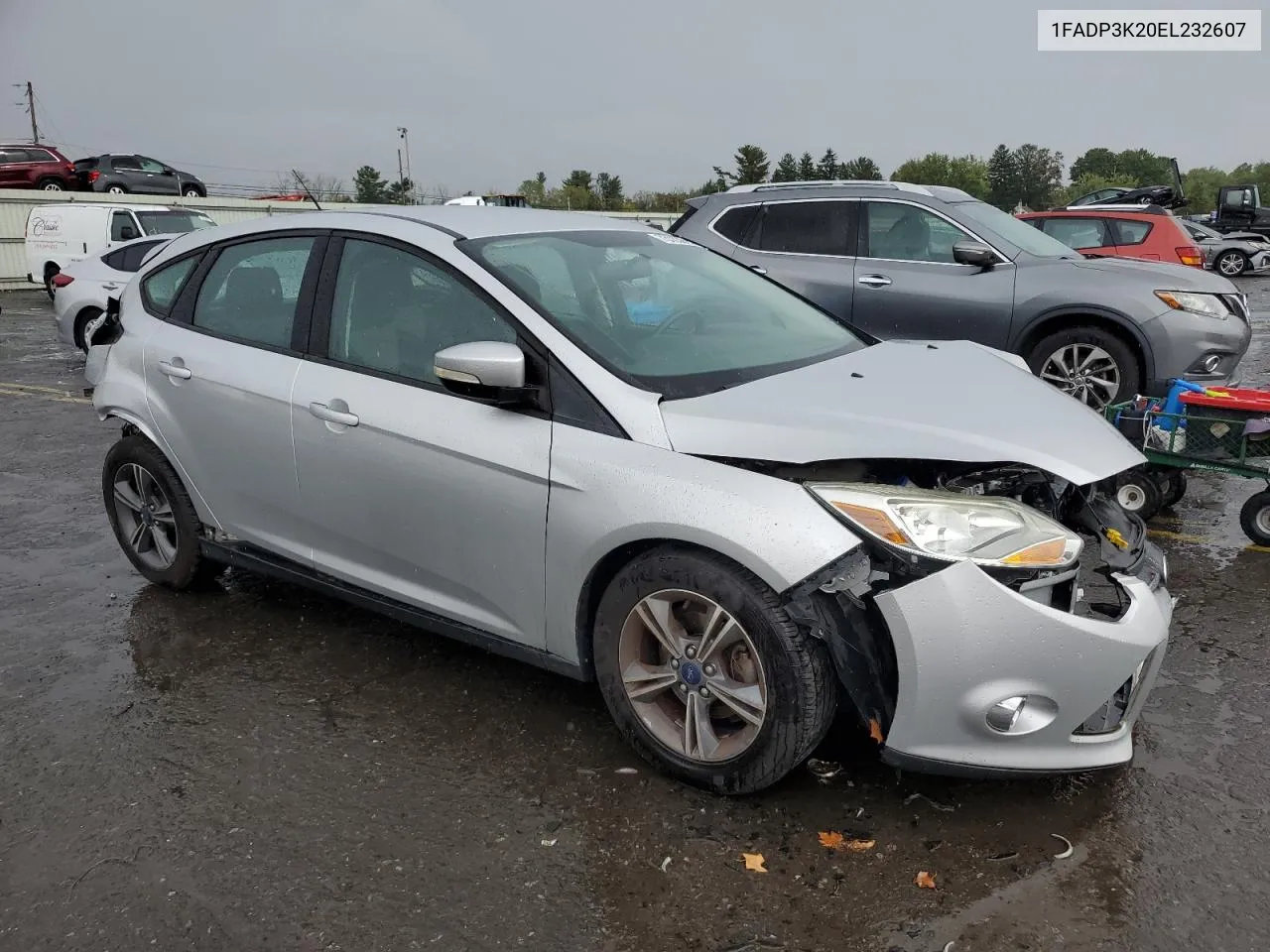 2014 Ford Focus Se VIN: 1FADP3K20EL232607 Lot: 73133264