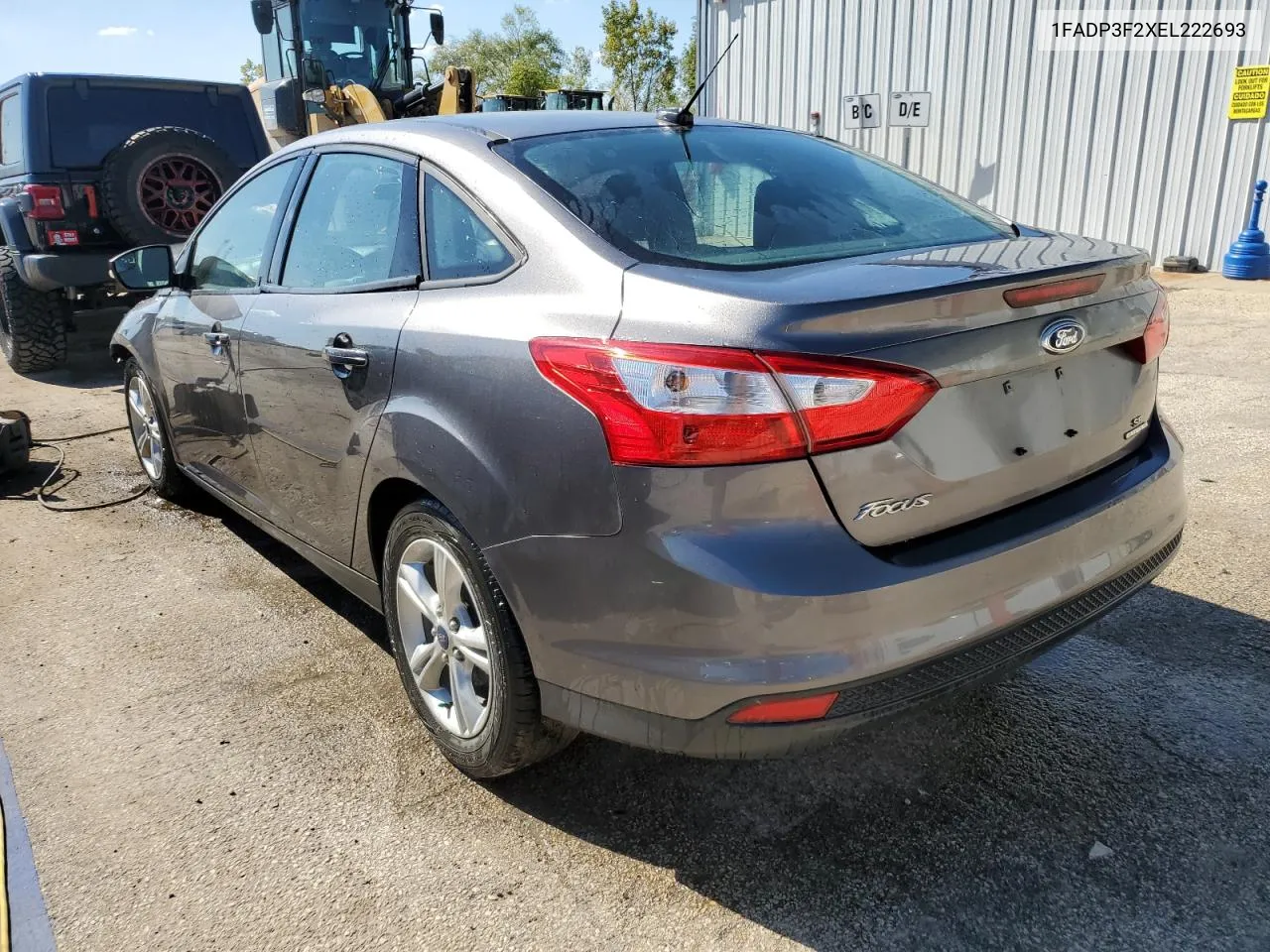 2014 Ford Focus Se VIN: 1FADP3F2XEL222693 Lot: 73152164