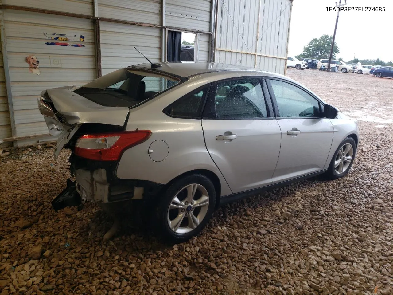 2014 Ford Focus Se VIN: 1FADP3F27EL274685 Lot: 73173924