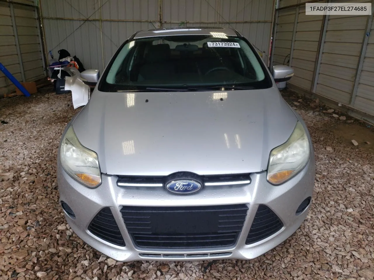 2014 Ford Focus Se VIN: 1FADP3F27EL274685 Lot: 73173924