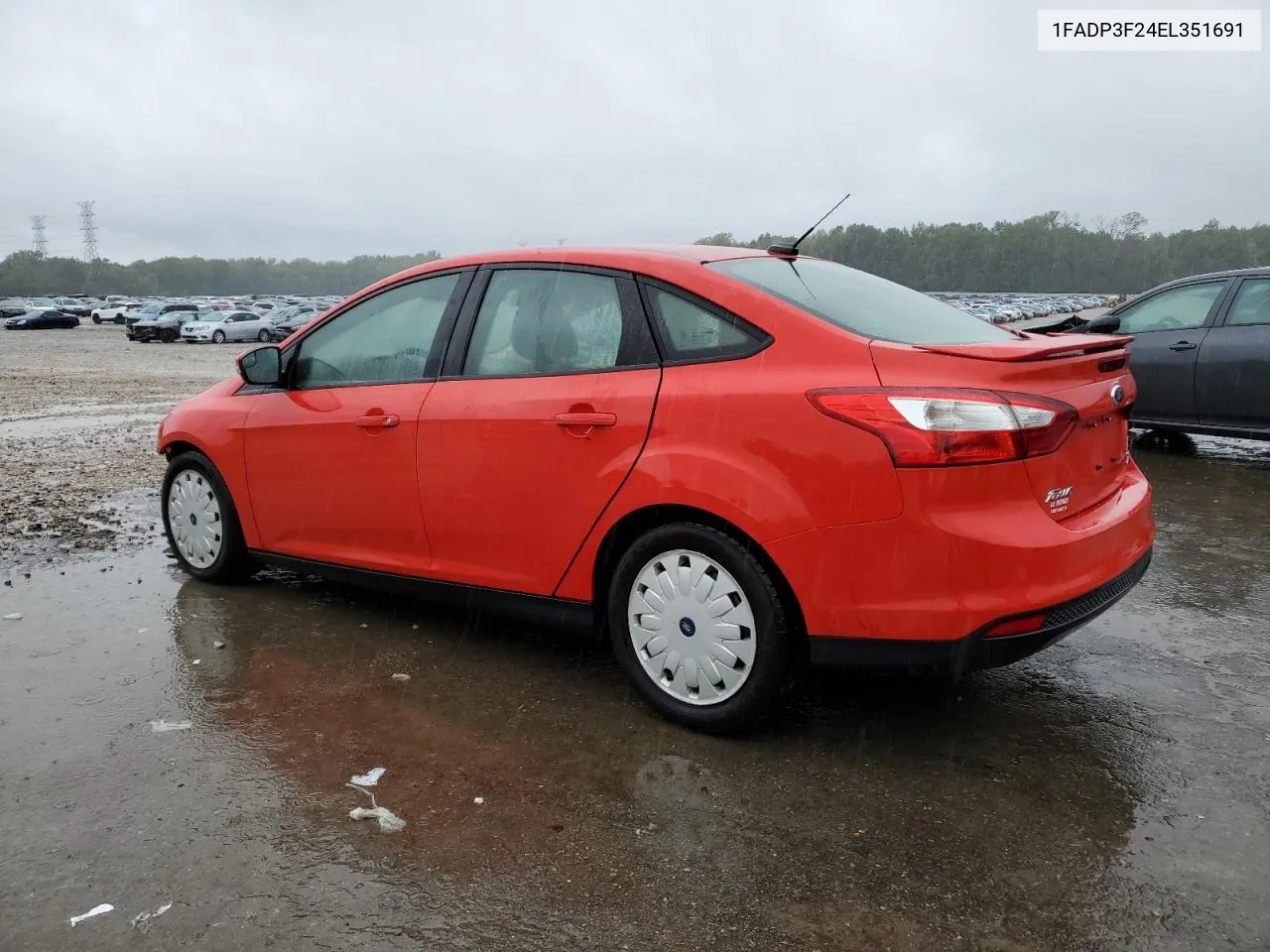 2014 Ford Focus Se VIN: 1FADP3F24EL351691 Lot: 73214754