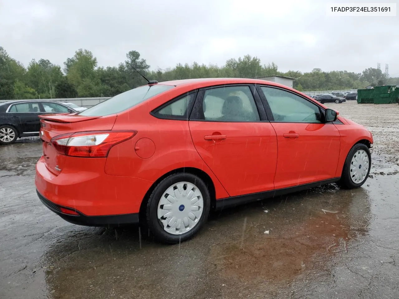 2014 Ford Focus Se VIN: 1FADP3F24EL351691 Lot: 73214754