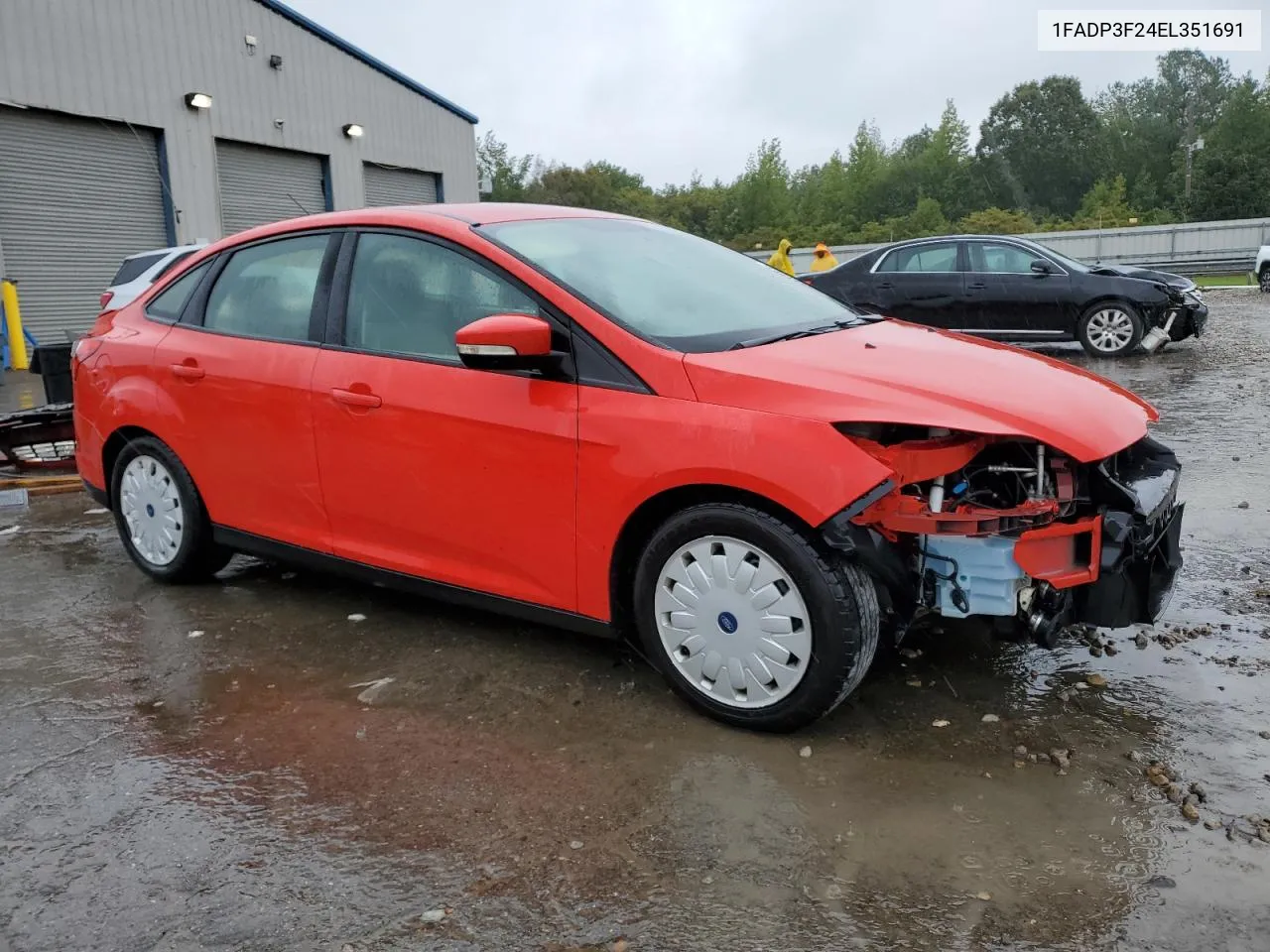 2014 Ford Focus Se VIN: 1FADP3F24EL351691 Lot: 73214754