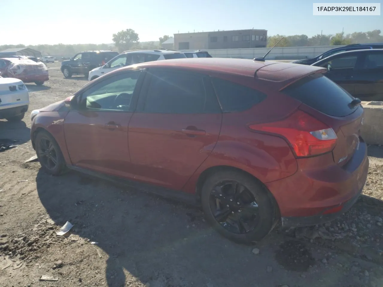 2014 Ford Focus Se VIN: 1FADP3K29EL184167 Lot: 73224764