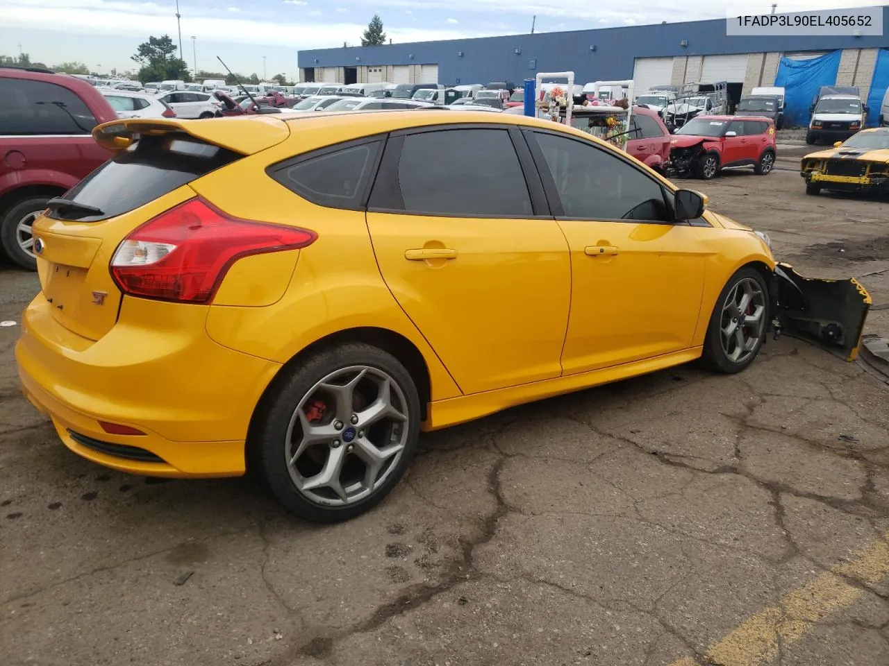 2014 Ford Focus St VIN: 1FADP3L90EL405652 Lot: 73237624