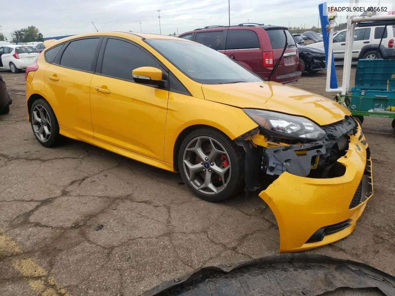 2014 Ford Focus St VIN: 1FADP3L90EL405652 Lot: 73237624