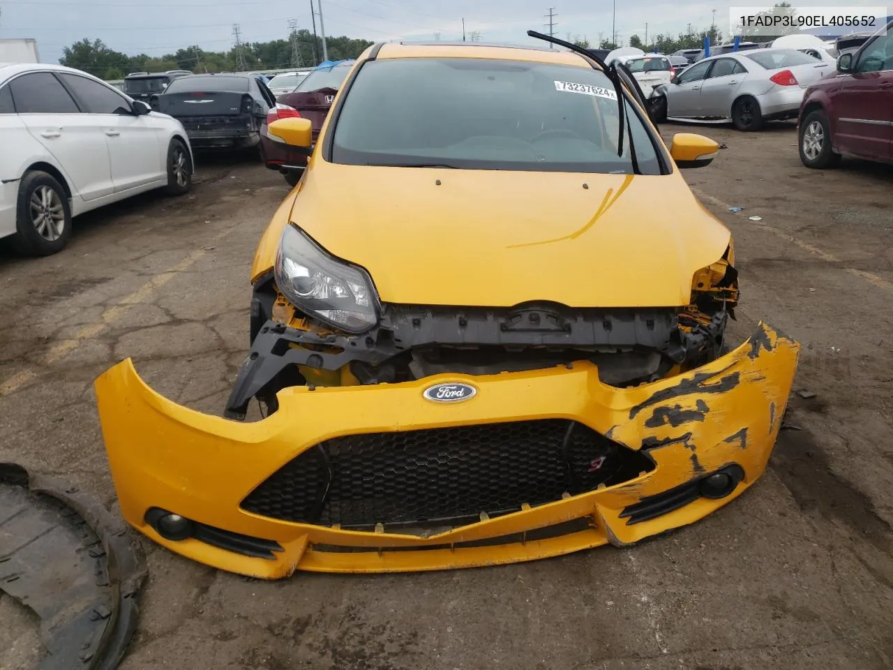 2014 Ford Focus St VIN: 1FADP3L90EL405652 Lot: 73237624