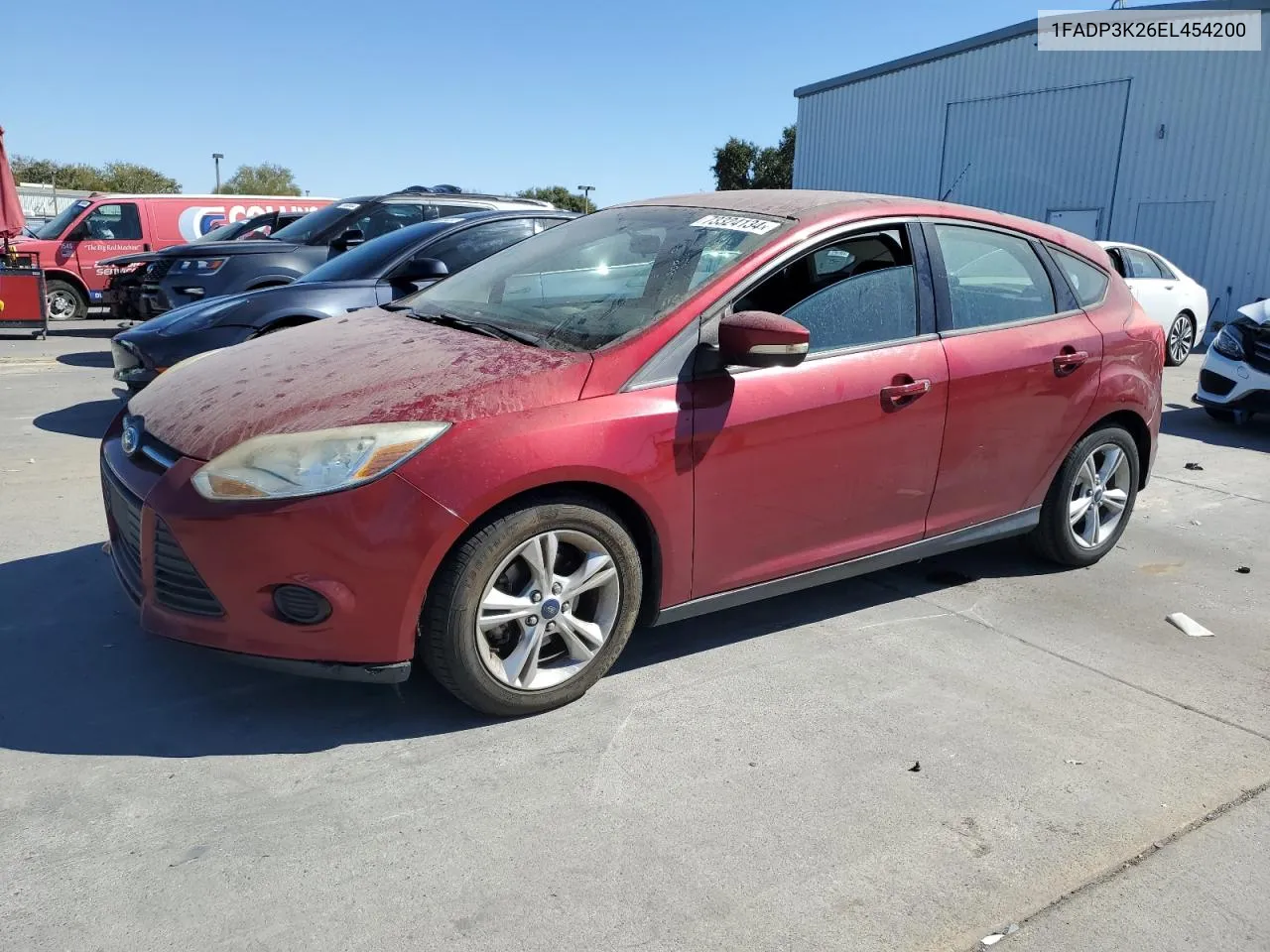 2014 Ford Focus Se VIN: 1FADP3K26EL454200 Lot: 73324134