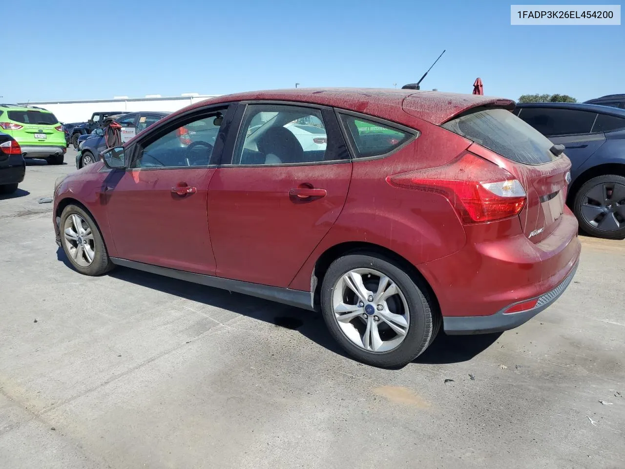 2014 Ford Focus Se VIN: 1FADP3K26EL454200 Lot: 73324134