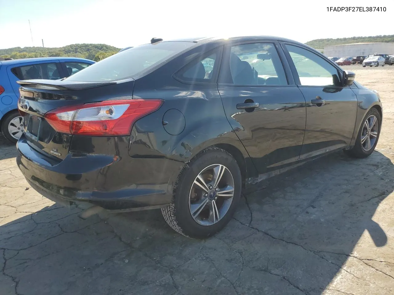 2014 Ford Focus Se VIN: 1FADP3F27EL387410 Lot: 73411904