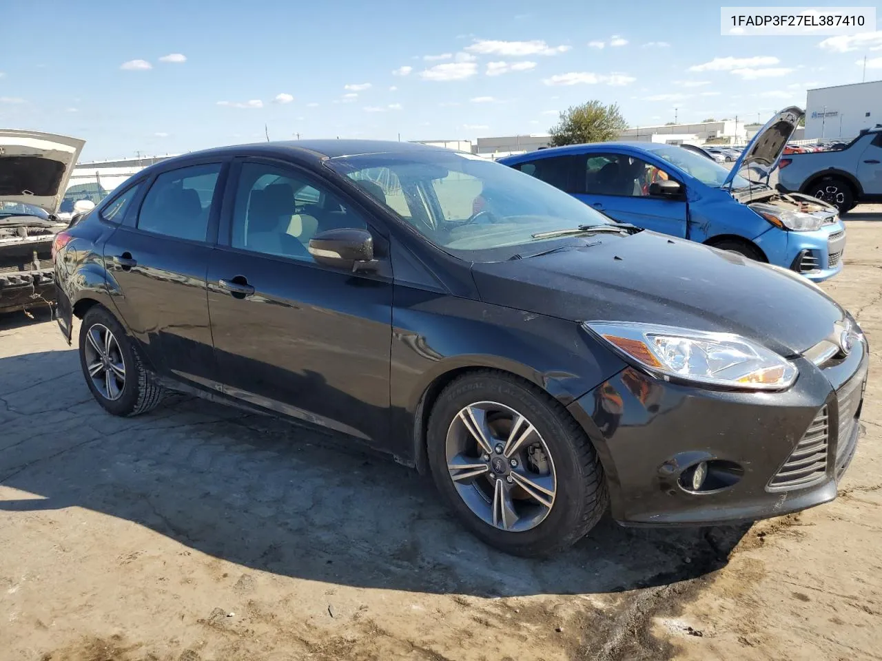 2014 Ford Focus Se VIN: 1FADP3F27EL387410 Lot: 73411904