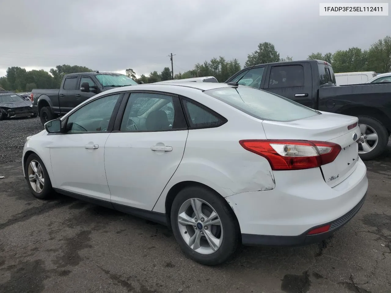 2014 Ford Focus Se VIN: 1FADP3F25EL112411 Lot: 73421354