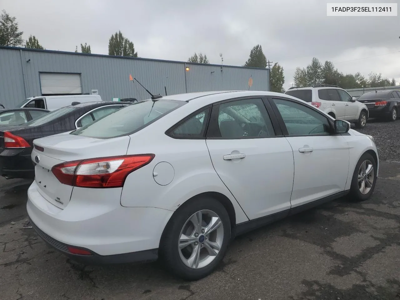 2014 Ford Focus Se VIN: 1FADP3F25EL112411 Lot: 73421354