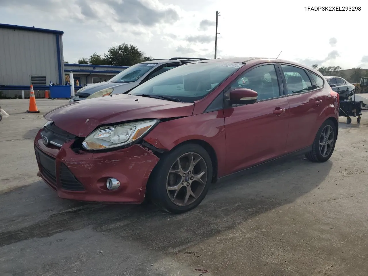 2014 Ford Focus Se VIN: 1FADP3K2XEL293298 Lot: 73434984