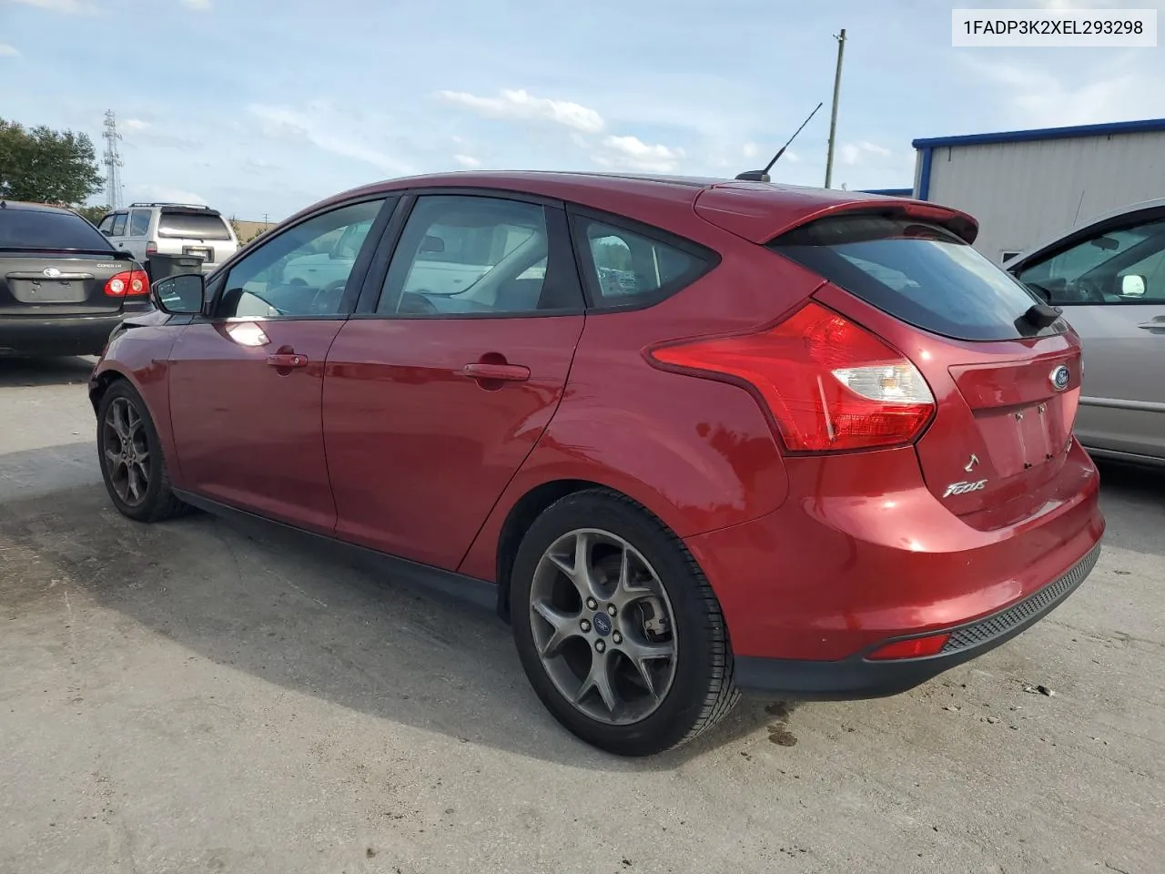 2014 Ford Focus Se VIN: 1FADP3K2XEL293298 Lot: 73434984