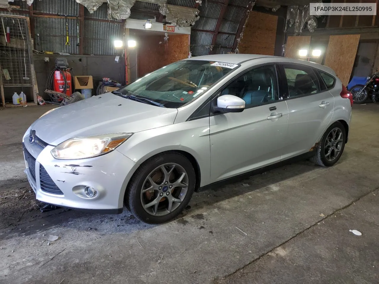 2014 Ford Focus Se VIN: 1FADP3K24EL250995 Lot: 73456644