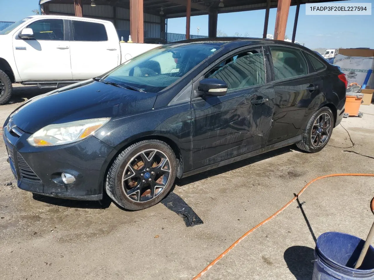 2014 Ford Focus Se VIN: 1FADP3F20EL227594 Lot: 73466024