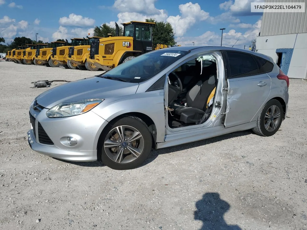 2014 Ford Focus Se VIN: 1FADP3K22EL104479 Lot: 73483124