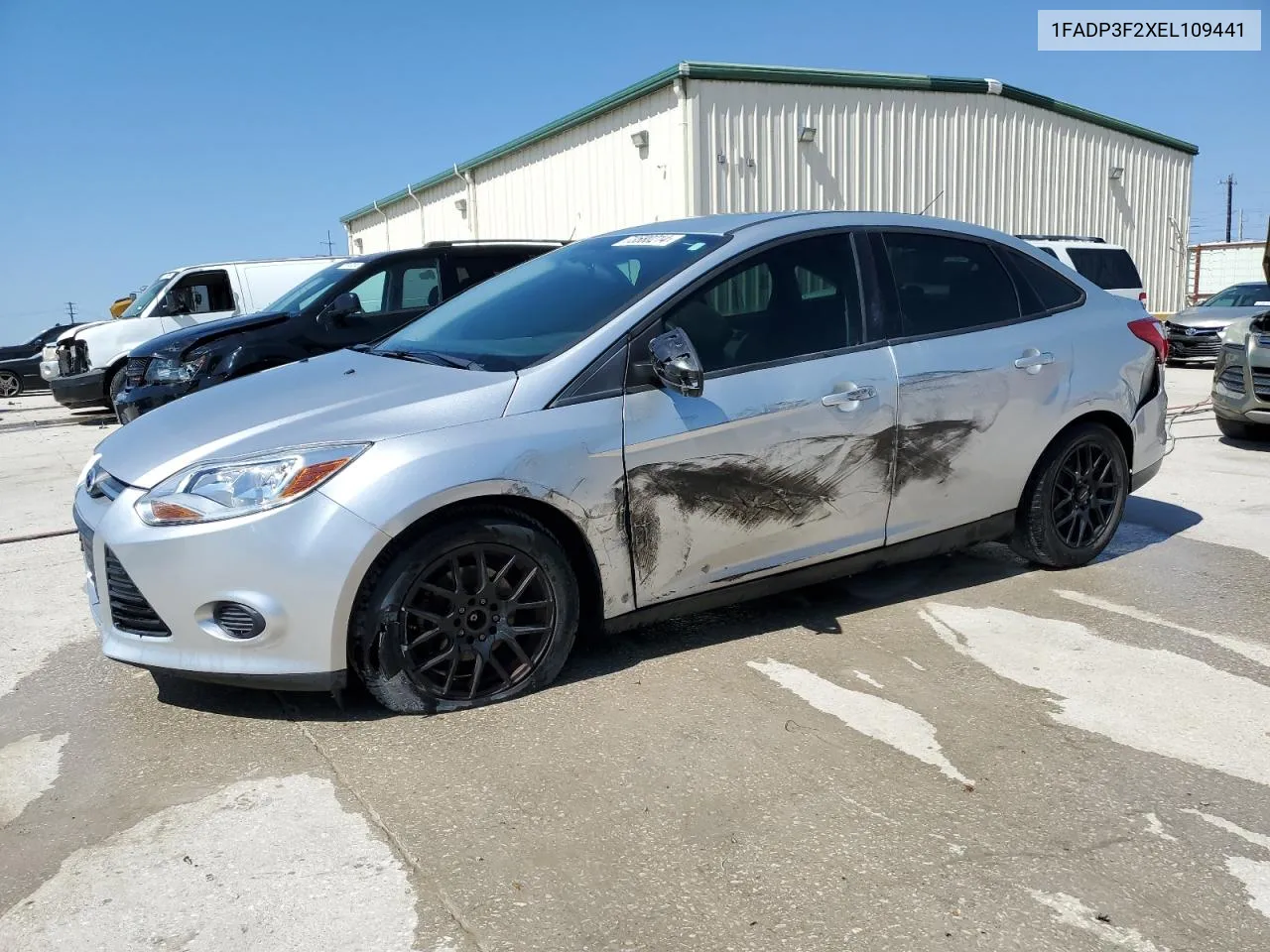 2014 Ford Focus Se VIN: 1FADP3F2XEL109441 Lot: 73580214