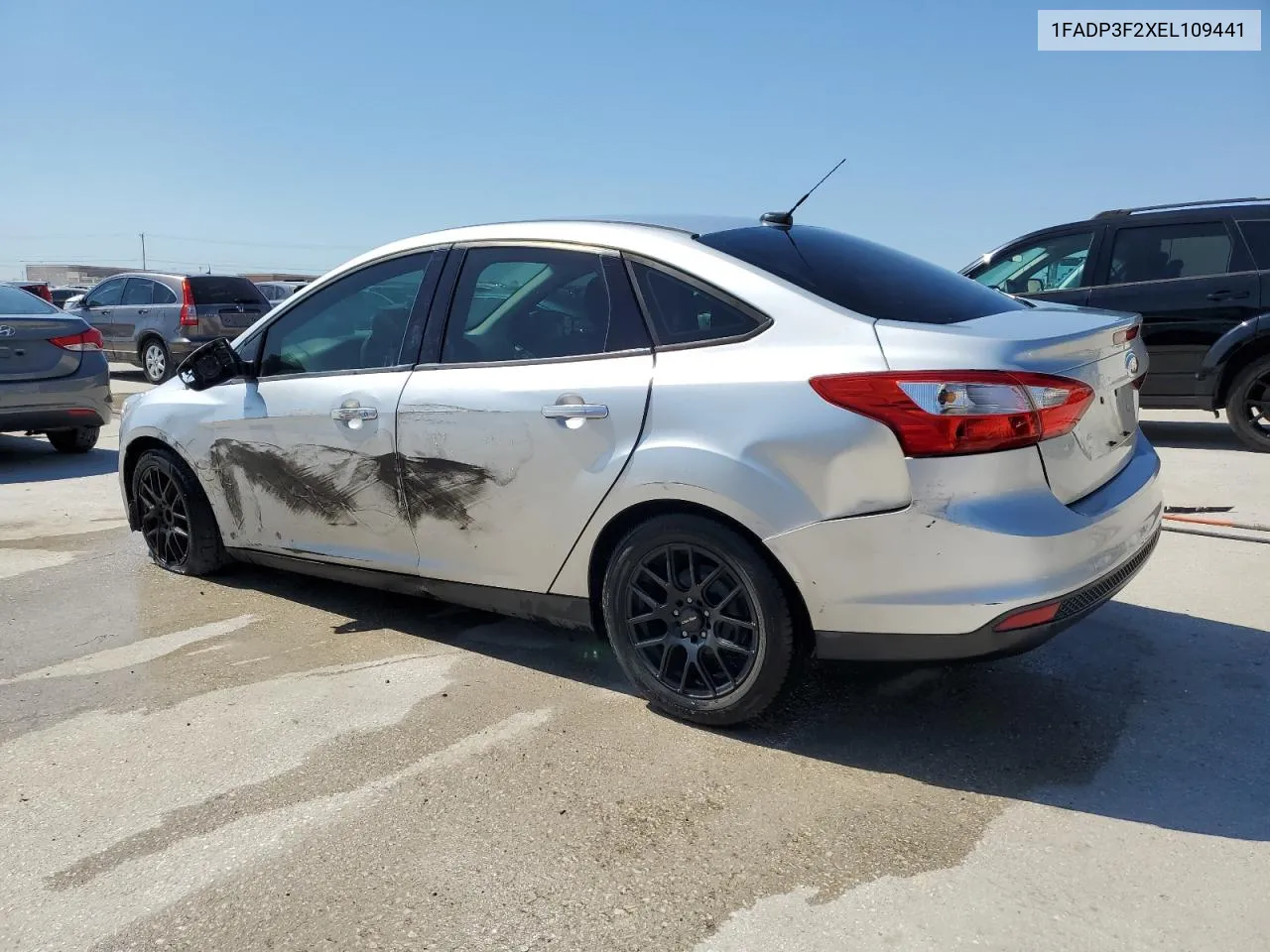 2014 Ford Focus Se VIN: 1FADP3F2XEL109441 Lot: 73580214