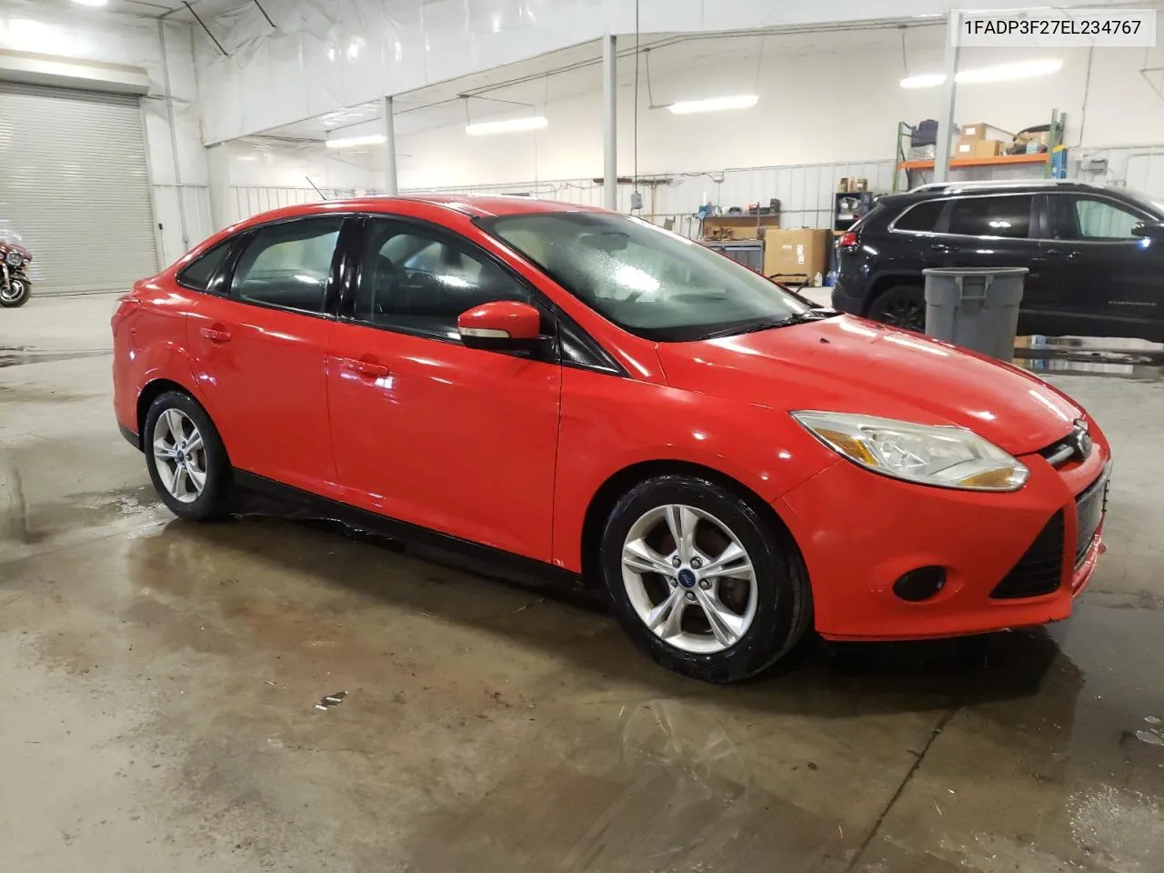 2014 Ford Focus Se VIN: 1FADP3F27EL234767 Lot: 73605804