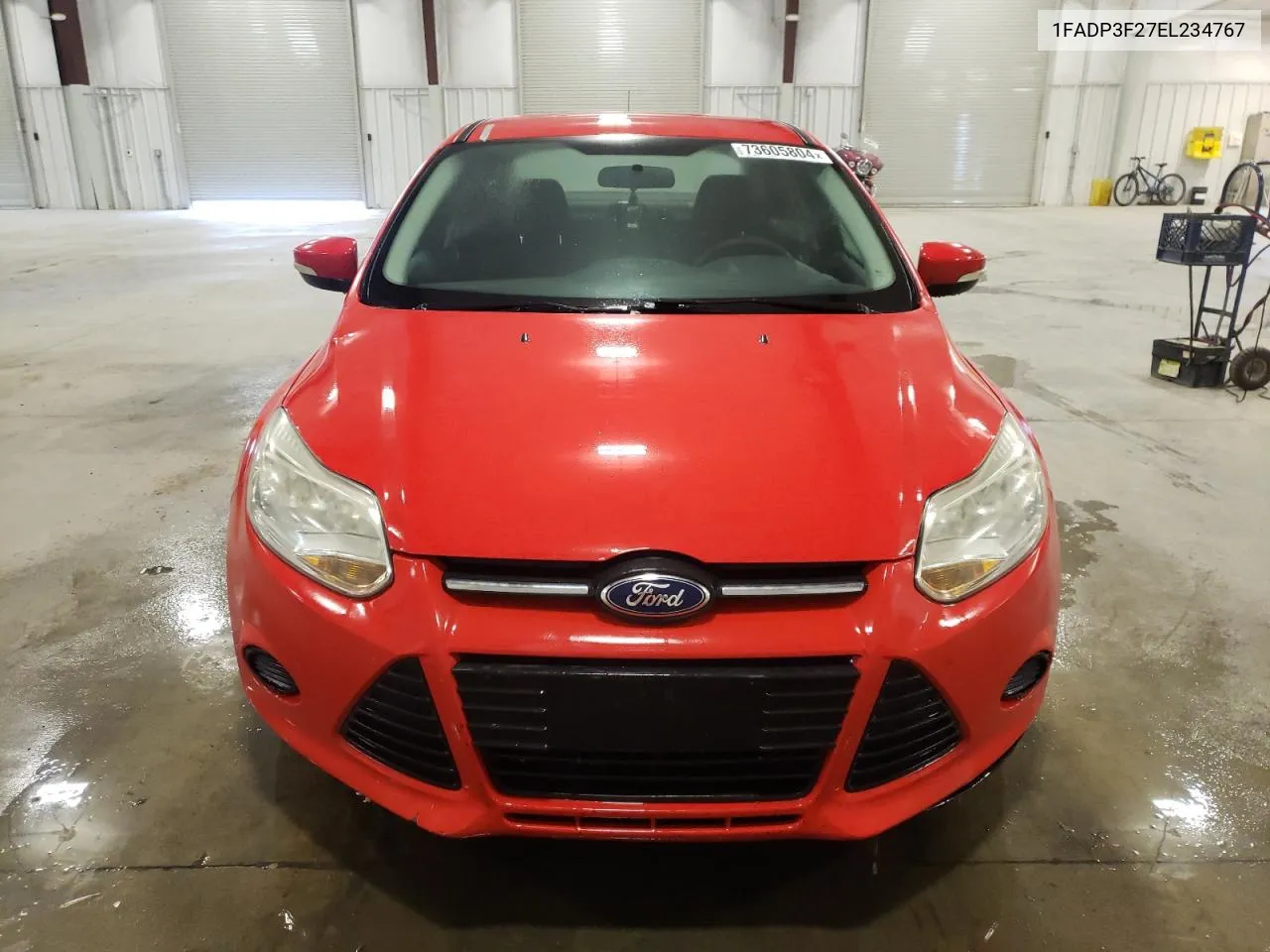 2014 Ford Focus Se VIN: 1FADP3F27EL234767 Lot: 73605804