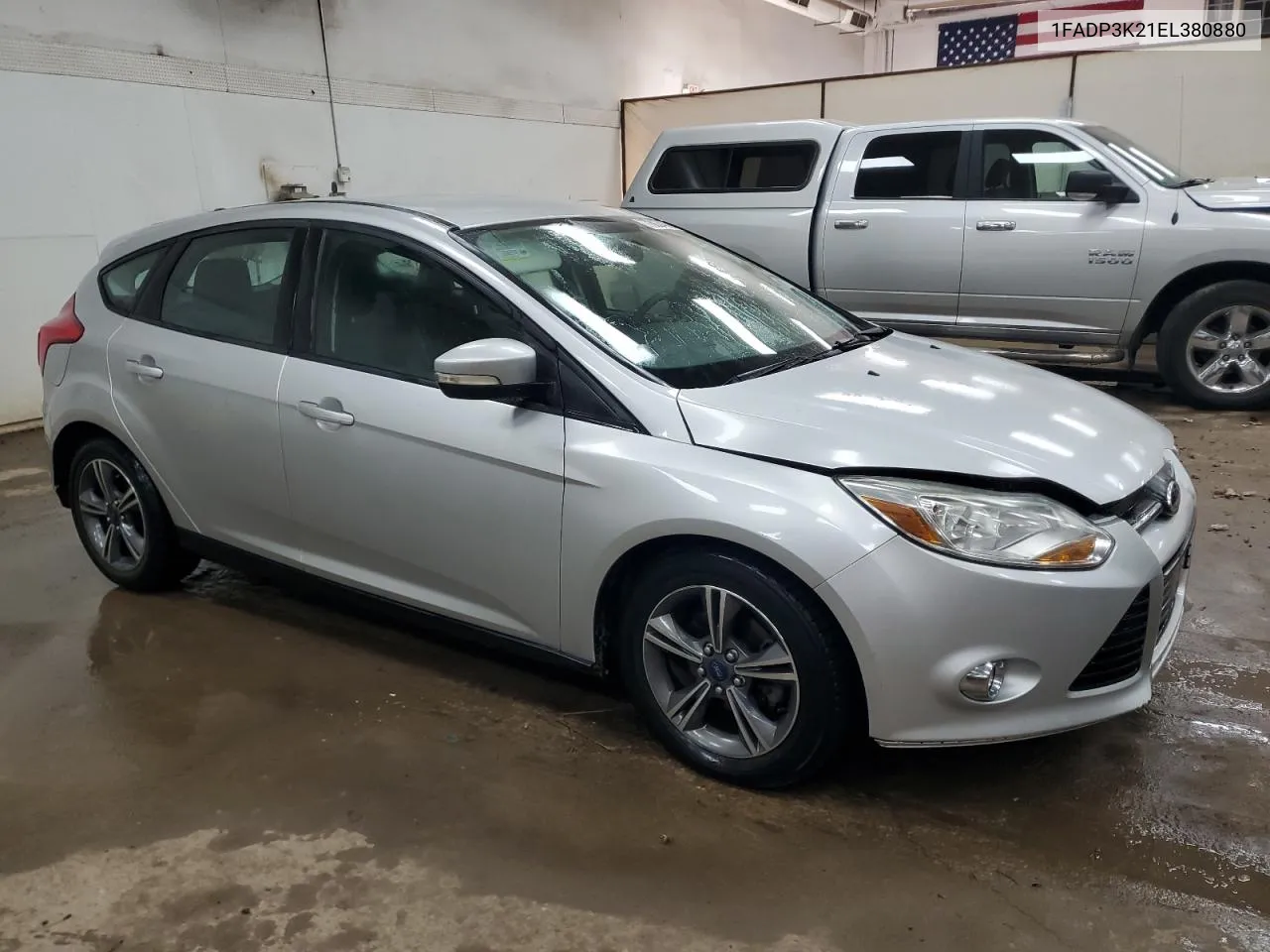 2014 Ford Focus Se VIN: 1FADP3K21EL380880 Lot: 73634294