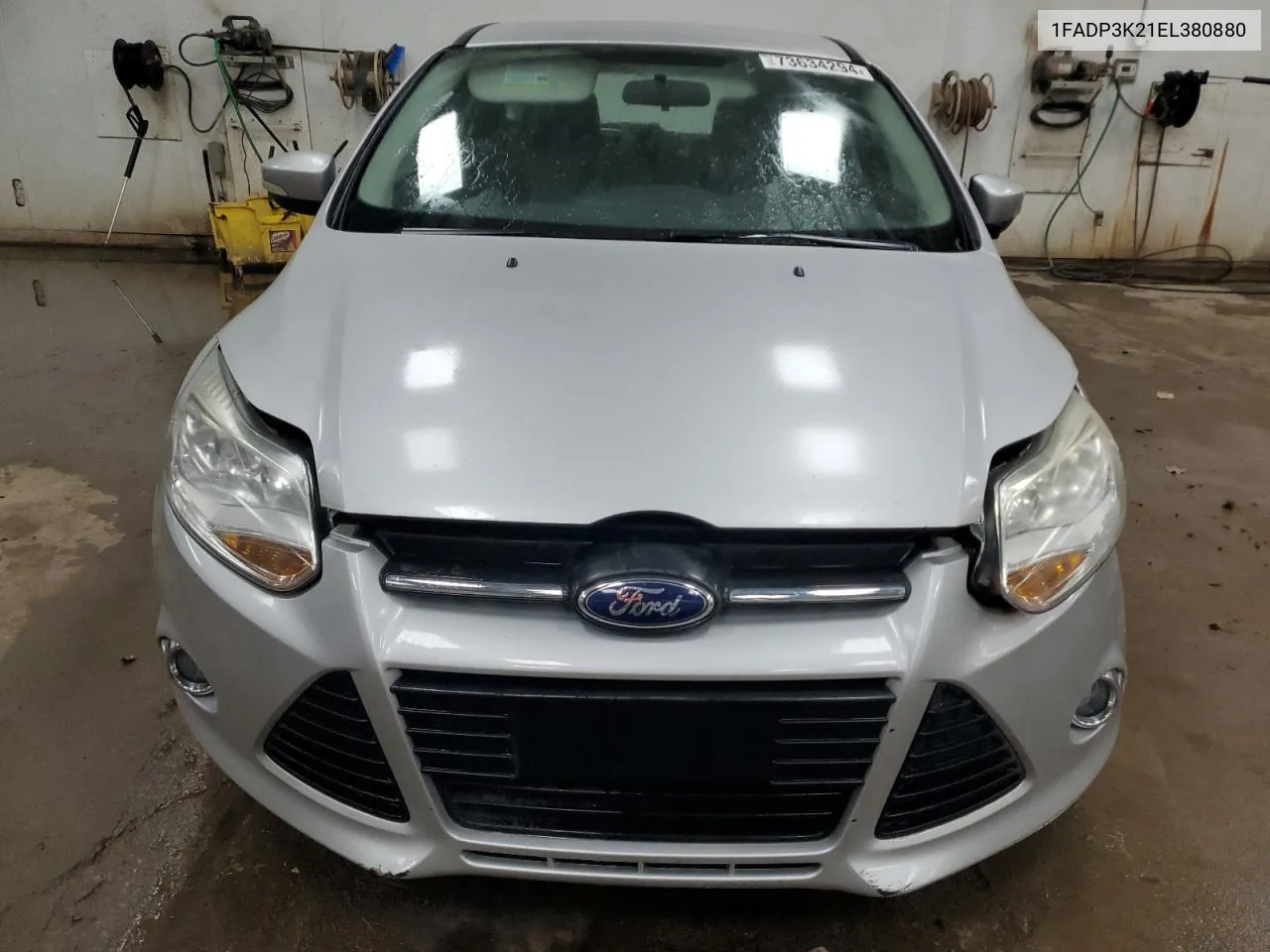 2014 Ford Focus Se VIN: 1FADP3K21EL380880 Lot: 73634294