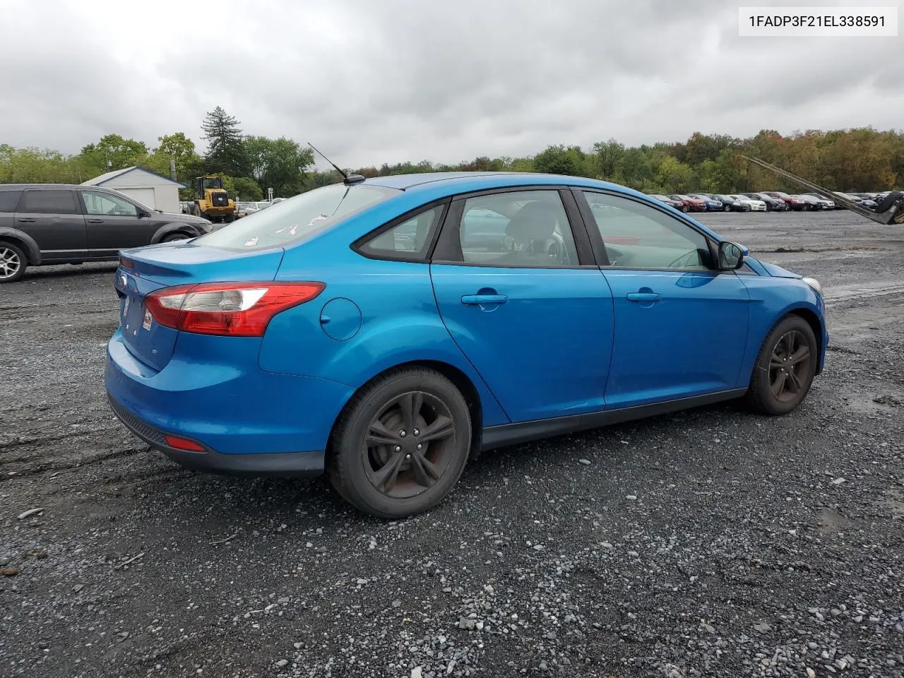 2014 Ford Focus Se VIN: 1FADP3F21EL338591 Lot: 73639534