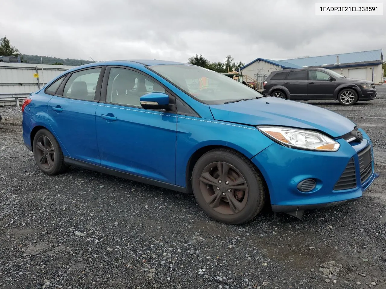 2014 Ford Focus Se VIN: 1FADP3F21EL338591 Lot: 73639534