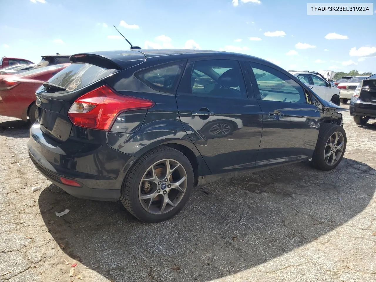 2014 Ford Focus Se VIN: 1FADP3K23EL319224 Lot: 73652094