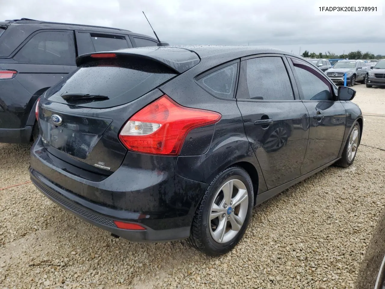 2014 Ford Focus Se VIN: 1FADP3K20EL378991 Lot: 73662364