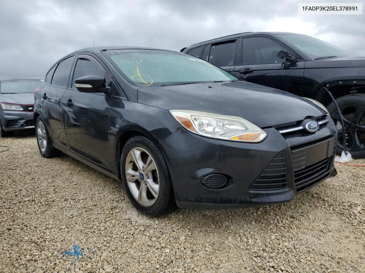 2014 Ford Focus Se VIN: 1FADP3K20EL378991 Lot: 73662364